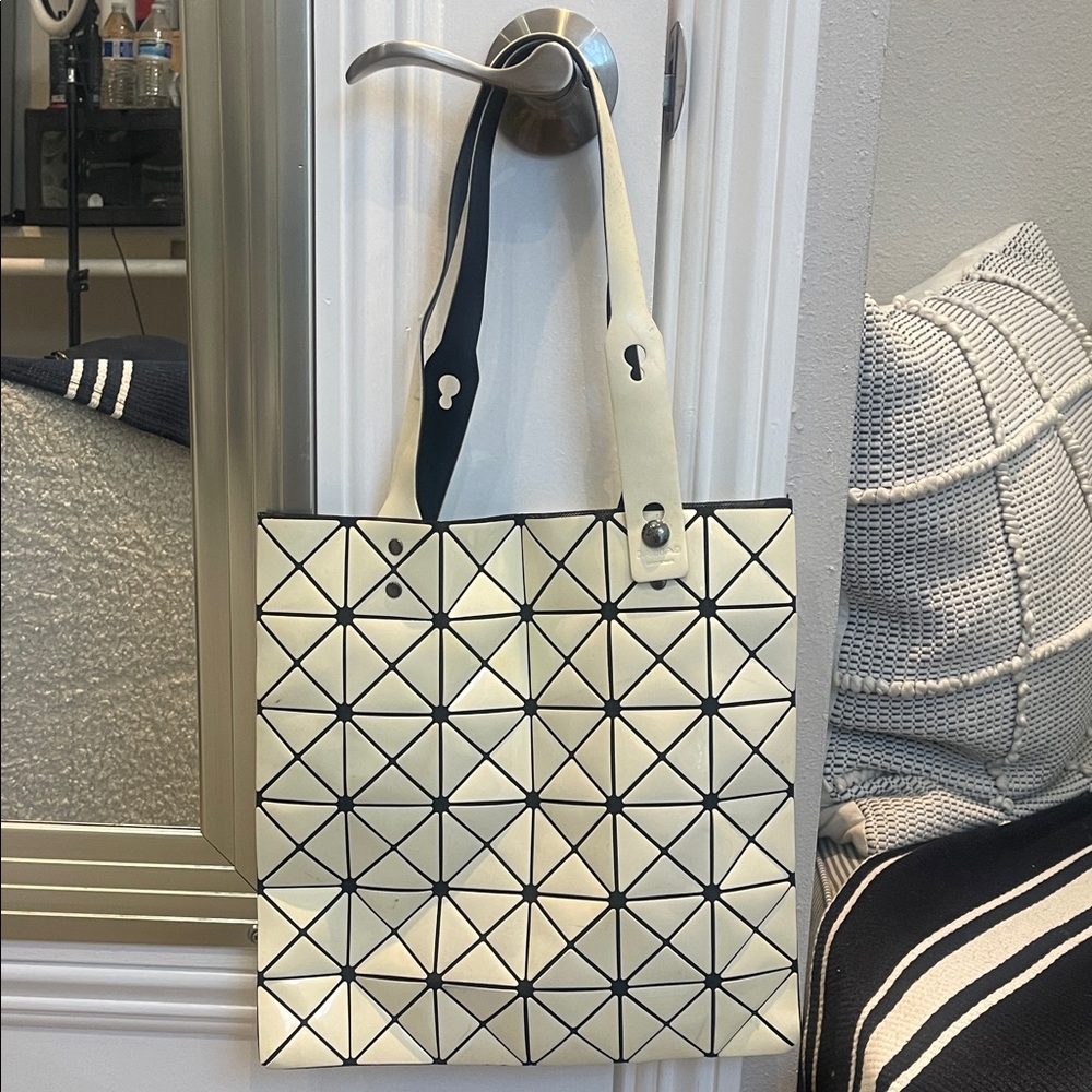 Bao Bao Issey Miyake Prism Tote Bag (Cream)